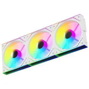 TL-M12QW-S X3 120mm ARGB PC Fans, Triple Pack, Infinity Mirror ARGB Lighting Effects, Cableless Connection Between Fans, Single Cable Connection TL-M12QW-S X3 120mm ARGB PC Fans, Triple Pack, Infinity Mirror ARGB Lighting Effects, Cableless Connection Between Fans, Single Cable Connection