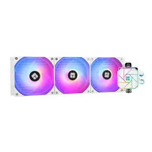 Aqua Elite 360 White V3 Water Cooling CPU Cooler 3 PWM ARGB Fans with S-FDB Bearings,Efficient PWM Controlled Pump,for AMD/AM4/AM5, Intel LGA1150/1151/1200/2011/1700/1851(AE360 White V3) Aqua Elite 360 White V3 Water Cooling CPU Cooler 3 PWM ARGB Fans with S-FDB Bearings,Efficient PWM Controlled Pump,for AMD/AM4/AM5, Intel LGA1150/1151/1200/2011/1700/1851(AE360 White V3)