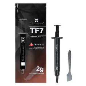 TF7 CPU Thermal Paste- 2Gram-Thermal Paste Thermal Conductivity 12.8W/m.k Heatsink Grease, High Durability for All heatsinks CPU Coolers | 1-Pack TF7 CPU Thermal Paste- 2Gram-Thermal Paste Thermal Conductivity 12.8W/m.k Heatsink Grease, High Durability for All heatsinks CPU Coolers | 1-Pack