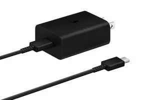 15W Wall Charger Type C (USB-C Cable Included), Black 15W Wall Charger Type C (USB-C Cable Included), Black