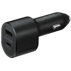 Super Fast Dual Car Charger (45W+15W) Dual Ports USB-C & USB-A - Black - EP-L5300XBEGWW Super Fast Dual Car Charger (45W+15W) Dual Ports USB-C & USB-A - Black - EP-L5300XBEGWW