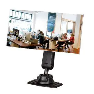 Acrylic Wide Angle Rear View Mirror for Cubicle Desk Computer PC Monitor to See Behind You, Stick-on Convex Mirror for Office Work Car Personal Safety and Security Decor Accessories - 1 Pack Acrylic Wide Angle Rear View Mirror for Cubicle Desk Computer PC Monitor to See Behind You, Stick-on Convex Mirror for Office Work Car Personal Safety and Security Decor Accessories - 1 Pack