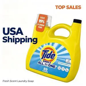 Tide Simply Laundry Detergent Liquid All-In-One, Refreshing Breeze Scent, 117 fl oz, 89 Loads Tide Simply Laundry Detergent Liquid All-In-One, Refreshing Breeze Scent, 117 fl oz, 89 Loads