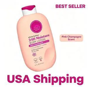 eos Shea Better Body Lotion for Dry Skin, Pink Champagne, 16 fl oz eos Shea Better Body Lotion for Dry Skin, Pink Champagne, 16 fl oz