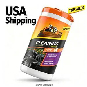Armor All Interior Car Cleaning Wipes in Orange Scent, 60 Count Armor All Interior Car Cleaning Wipes in Orange Scent, 60 Count
