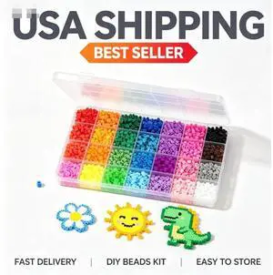 28 Colors 5mm Fuse Beads Kit,2200PCS Melty Beads DIY Craft Supplies for Art Creation and Handmade Projects 28 Colors 5mm Fuse Beads Kit,2200PCS Melty Beads DIY Craft Supplies for Art Creation and Handmade Projects