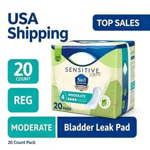 Tena Intimates Moderate Regular Length Incontinence Pad, 20 Count Tena Intimates Moderate Regular Length Incontinence Pad, 20 Count
