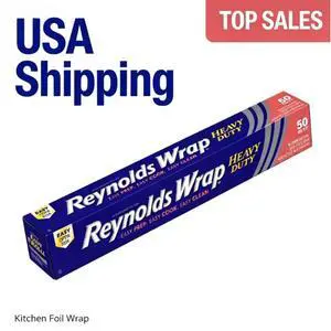 Reynolds Wrap Heavy Duty Aluminum Foil, 12 Inch Wide, 50 Sq. Ft. Reynolds Wrap Heavy Duty Aluminum Foil, 12 Inch Wide, 50 Sq. Ft.