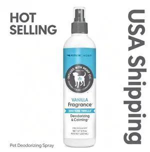Jeffers Cologne with Coat Conditioner for Dogs & Cats, 16 oz, Vanilla Bean Jeffers Cologne with Coat Conditioner for Dogs & Cats, 16 oz, Vanilla Bean