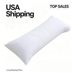 Mainstays Body Pillow - 20"x 54", White, Microfiber, Hypoallergenic Mainstays Body Pillow - 20"x 54", White, Microfiber, Hypoallergenic