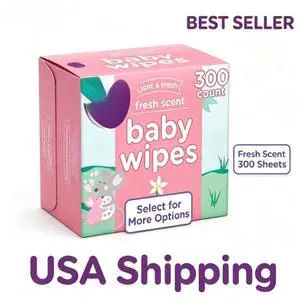 Parent's Choice Fresh Scent Baby Wipes, 300 Count (Select for More Options) Parent's Choice Fresh Scent Baby Wipes, 300 Count (Select for More Options)