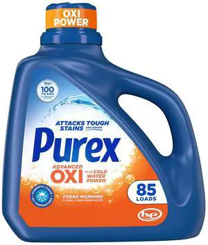 Purex Advanced Oxi with Odor Fighter, 128 fl oz, 85 loads Purex Advanced Oxi with Odor Fighter, 128 fl oz, 85 loads
