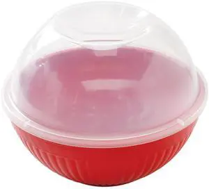 Nordic Ware 14 Cup Plastic Microwave Quick Pop Popcorn Popper, Red, 68402W Nordic Ware 14 Cup Plastic Microwave Quick Pop Popcorn Popper, Red, 68402W