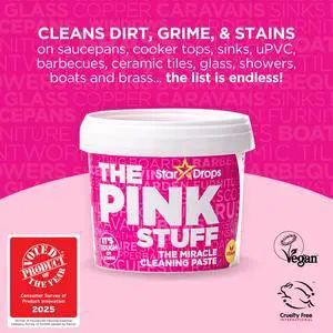 The Pink Stuff, Miracle Cleaning Paste, All-Purpose Cleaner, 17.63 oz The Pink Stuff, Miracle Cleaning Paste, All-Purpose Cleaner, 17.63 oz
