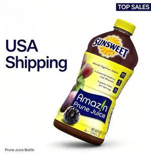 PR Sunsweet AmazIn 100% Juice, Prune, 64 fl oz, 1 Count PR Sunsweet AmazIn 100% Juice, Prune, 64 fl oz, 1 Count