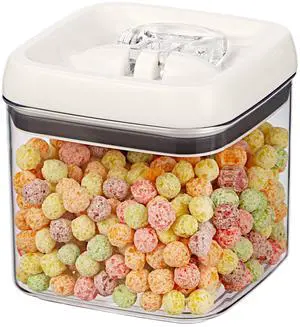 Better Homes & Gardens Canister - 4.5 Cup Flip-Tite® Square Food Storage Container, Designed to Help with Pantry Organization and Food Storage Better Homes & Gardens Canister - 4.5 Cup Flip-Tite® Square Food Storage Container, Designed to Help with Pantry Organization and Food Storage