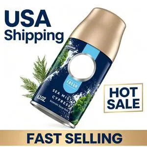 Glade Automatic Spray Air Freshener Refills, Sea Mist & Cypress, Fresh Collection, 6.2 oz Glade Automatic Spray Air Freshener Refills, Sea Mist & Cypress, Fresh Collection, 6.2 oz