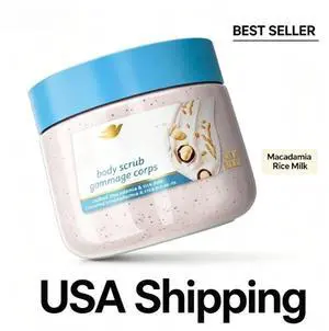 Dove Exfoliating Body Scrub for Women Macadamia Rice Milk, 15 oz Dove Exfoliating Body Scrub for Women Macadamia Rice Milk, 15 oz