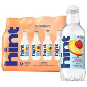 Hint Smash-Up 4-Flavor Variety Pack Flavored Water V2, 16 fl oz, 12 Pack Plastic Bottles Hint Smash-Up 4-Flavor Variety Pack Flavored Water V2, 16 fl oz, 12 Pack Plastic Bottles