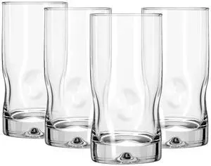 Better Homes & Gardens Lyra Glass Drinkware Set, 16.7 oz, 4-Piece Better Homes & Gardens Lyra Glass Drinkware Set, 16.7 oz, 4-Piece