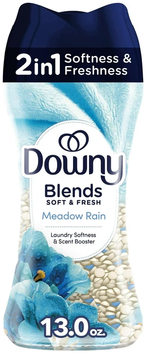 Downy Blends Soft & Fresh In-Wash Laundry Scent Booster Beads, Meadow Rain Scent, 13 oz Downy Blends Soft & Fresh In-Wash Laundry Scent Booster Beads, Meadow Rain Scent, 13 oz