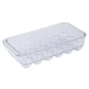 Mainstays Clear 18-Count Egg Carrier with Lid Mainstays Clear 18-Count Egg Carrier with Lid