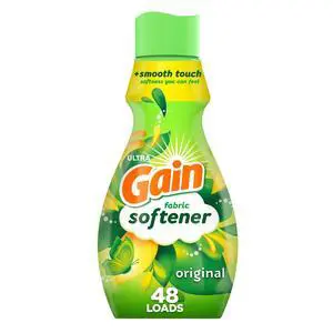 Gain Laundry Liquid Fabric Softener, Original Scent, Fabric Conditioner, 35 fl oz, 48 Loads Gain Laundry Liquid Fabric Softener, Original Scent, Fabric Conditioner, 35 fl oz, 48 Loads