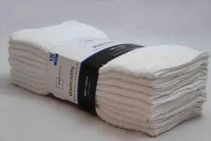 Mainstays 18-Pack Washcloth Bundle, White Mainstays 18-Pack Washcloth Bundle, White