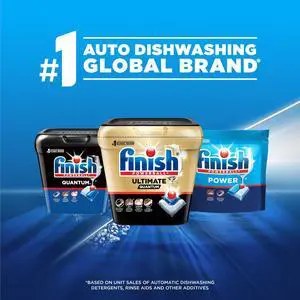 Finish Power Dishwasher Pods, No Pre-Rinse Dishwasher Detergent Tabs Soap, Deep Clean, 18 Count Finish Power Dishwasher Pods, No Pre-Rinse Dishwasher Detergent Tabs Soap, Deep Clean, 18 Count