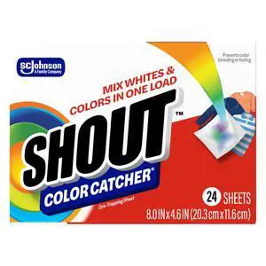 Shout Color Catcher, Dye-Trapping Sheets, 24 Sheets Shout Color Catcher, Dye-Trapping Sheets, 24 Sheets