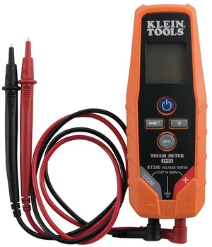 ET250 Voltage Meter, AC/DC Tester, Digital Multimeter, Low Voltage Tester with Batteries ET250 Voltage Meter, AC/DC Tester, Digital Multimeter, Low Voltage Tester with Batteries