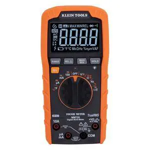 MM720 Digital Multimeter, Auto-Ranging TRMS, Low Impedance (LoZ), 1000V AC/DC Voltage, 10A AC/DC Current, 60 MOhms Resistance MM720 Digital Multimeter, Auto-Ranging TRMS, Low Impedance (LoZ), 1000V AC/DC Voltage, 10A AC/DC Current, 60 MOhms Resistance
