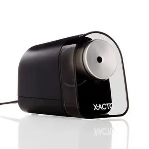 Electric Pencil Sharpener | XLR Heavy Duty Electric Pencil Sharpener, Quiet Motor, Pencil Saver Technology, Auto-Reset and Safe Start Electric Pencil Sharpener | XLR Heavy Duty Electric Pencil Sharpener, Quiet Motor, Pencil Saver Technology, Auto-Reset and Safe Start
