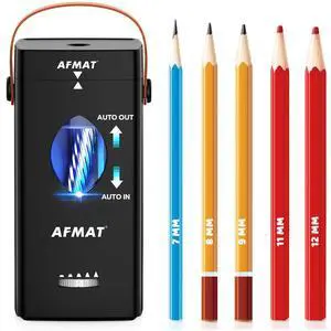 Electric Pencil Sharpener, Fully Automatic Pencil Sharpener for 6-12mm No.2/Jumbo Pencils, Auto in & Out, 5 Sharpness Modes, Rechargeable Heavy Duty Sharpeners for Classroom/Home/Office PSC7 Electric Pencil Sharpener, Fully Automatic Pencil Sharpener for 6-12mm No.2/Jumbo Pencils, Auto in & Out, 5 Sharpness Modes, Rechargeable Heavy Duty Sharpeners for Classroom/Home/Office PSC7