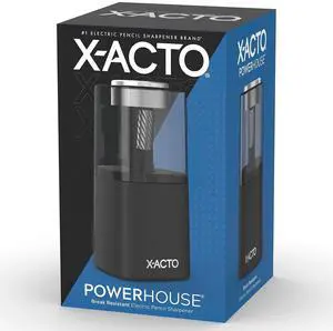 Powerhouse® Electric Pencil Sharpener Black Powerhouse® Electric Pencil Sharpener Black