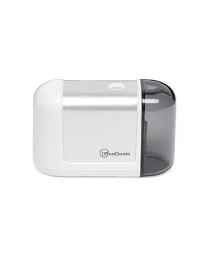 Mini-Pro Electric Pencil Sharpener, Cordless, White Mini-Pro Electric Pencil Sharpener, Cordless, White
