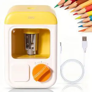 Electric Sharpener, Battery Powered, 3 Sizes for 6.58mm Pencil Electric Sharpener, Battery Powered, 3 Sizes for 6.58mm Pencil
