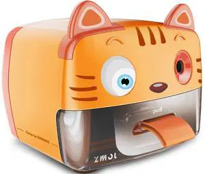 Plug-in Pencil Sharpener for No.2 and Colored Pencils,Cute Heavy Duty Plug-in Pencil Sharpener for No.2 and Colored Pencils,Cute Heavy Duty