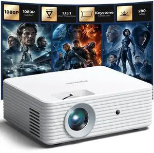Mini Projector for iPhone, Portable Projector for Bedroom Mini Projector for iPhone, Portable Projector for Bedroom