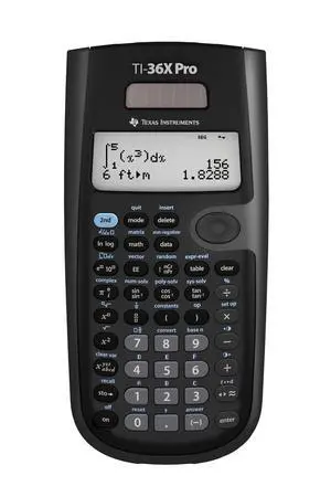 TI-36X Pro Engineering/Scientific Calculator | 9.7 Inch | Black. TI-36X Pro Engineering/Scientific Calculator | 9.7 Inch | Black.