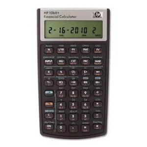 2716570 10bII+ Financial Calculator, 12-Digit LCD 2716570 10bII+ Financial Calculator, 12-Digit LCD