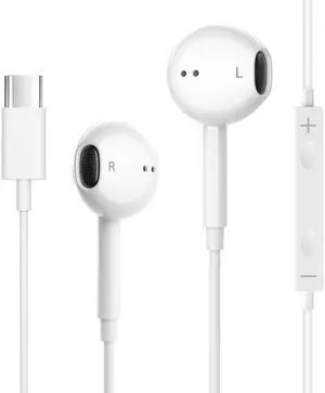 USB C Headphones for iPhone 17/16/15 Pro Max Plus, Type C Earbuds for iPad Pro Air Mini, Earphones for MacBook Series, for Google Pixel, Samsung USB C Headphones for iPhone 17/16/15 Pro Max Plus, Type C Earbuds for iPad Pro Air Mini, Earphones for MacBook Series, for Google Pixel, Samsung