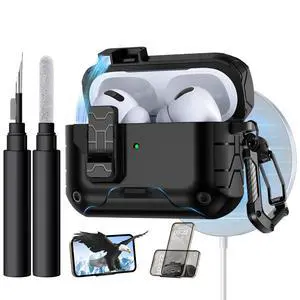 for AirPod Pro 2nd/1st Case with Secure Lock Compatible with Magsafe for AirPod Pro 2nd/1st Case with Secure Lock Compatible with Magsafe