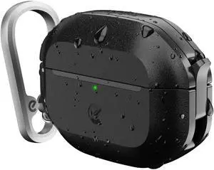 for Waterproof AirPods Pro 3 Case with Lock - IP68 Waterproof and Dust Proof, Shockproof Protector, Heavy Duty Rugged Protection, Drop Proof Hard Cover for AirPods Pro 3rd Gen (Carbon Black) for Waterproof AirPods Pro 3 Case with Lock - IP68 Waterproof and Dust Proof, Shockproof Protector, Heavy Duty Rugged Protection, Drop Proof Hard Cover for AirPods Pro 3rd Gen (Carbon Black)