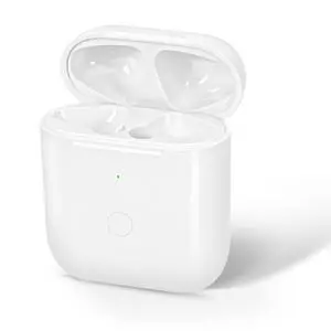 Wireless Charging Case Compatible with AirPod 1st & 2nd Generation, Air Pod Charger Case Replacement with Bluetooth Pairing Sync Button, No Earbuds Wireless Charging Case Compatible with AirPod 1st & 2nd Generation, Air Pod Charger Case Replacement with Bluetooth Pairing Sync Button, No Earbuds