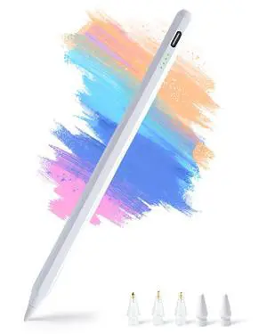 Stylus Pen for Apple iPad 2018-2026 with Fast Charge Palm Rejection Stylus Pen for Apple iPad 2018-2026 with Fast Charge Palm Rejection