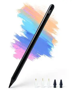 Stylus Pen for Apple iPad 2018-2026 with Fast Charge Palm Rejection Stylus Pen for Apple iPad 2018-2026 with Fast Charge Palm Rejection
