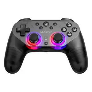 Saber Plus Wireless Game Controller, TMR Joysticks, Hall Effect & Tactile Dual Triggers Gaming Controller, 1000Hz Polling Rate, RGB Lighting for PS4/Switch1/2/PC/Android/iOS, Black Saber Plus Wireless Game Controller, TMR Joysticks, Hall Effect & Tactile Dual Triggers Gaming Controller, 1000Hz Polling Rate, RGB Lighting for PS4/Switch1/2/PC/Android/iOS, Black