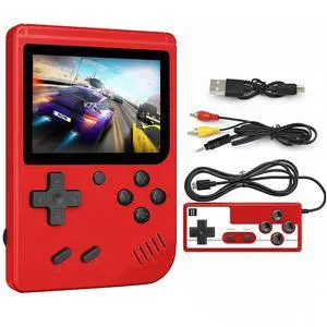 Handheld Game Console,Portable Gaming System with 400+ Classic Games,3.0" LCD Screen,Retro Game Console Support TV Connection & 2 Players for Kids Adults Handheld Game Console,Portable Gaming System with 400+ Classic Games,3.0" LCD Screen,Retro Game Console Support TV Connection & 2 Players for Kids Adults