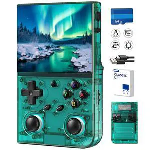 Retro Handheld Game Console,Portable Game with 3.5 Inch IPS Screen,with 64G TF Card Pre-Installed 4353 Games Supports 5G WiFi Bluetooth HDMI and TV Output 35XXPRO Retro Handheld Game Console,Portable Game with 3.5 Inch IPS Screen,with 64G TF Card Pre-Installed 4353 Games Supports 5G WiFi Bluetooth HDMI and TV Output 35XXPRO